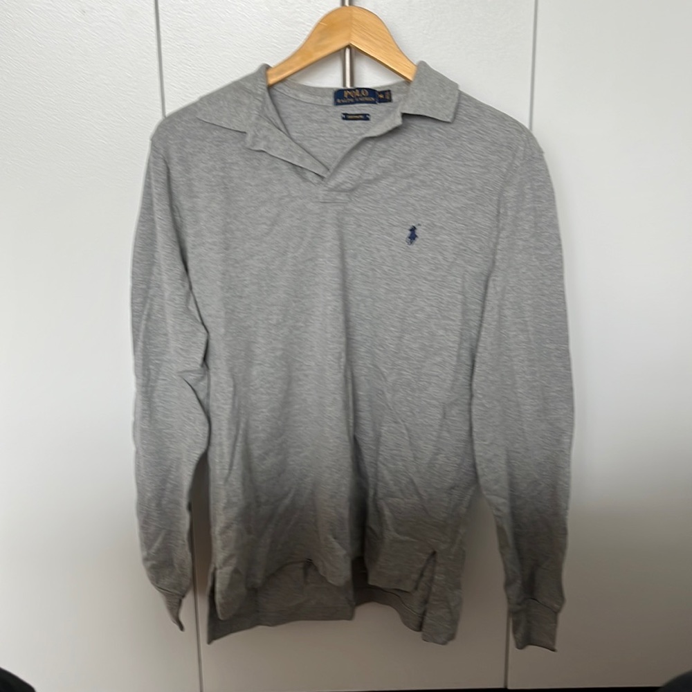 Long Sleeve Custom Fit POLO Shirt